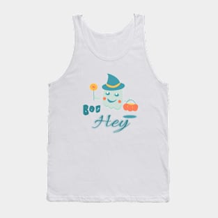 Spook Your Friends with Our Boo Ghost T-Shirt! Tank Top